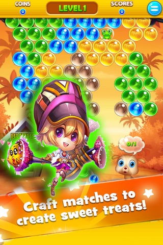 Bubble Shooter Pet -Puzzle Free screenshot 2