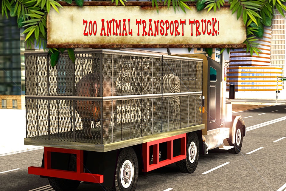 Animal Transporter Truck Games screenshot 2