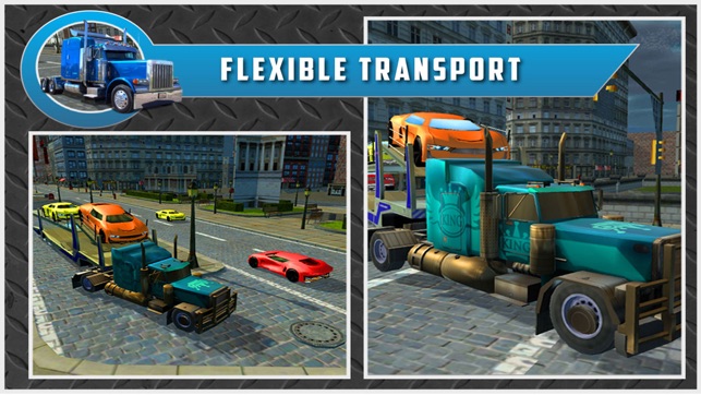 Car Transport Trailer Truck 4D(圖2)-速報App