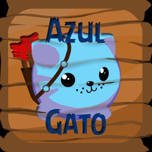 Azul Gato Icon