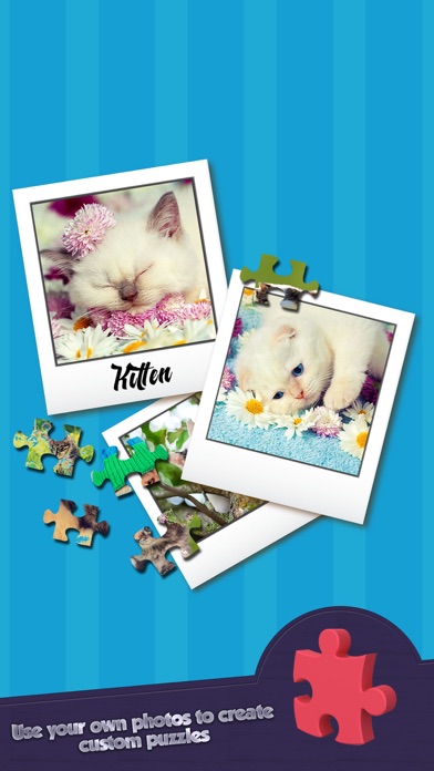 How to cancel & delete Jigsaw Cutest Kitten Ever Puzzle Puzz - Play To Enjoy from iphone & ipad 3