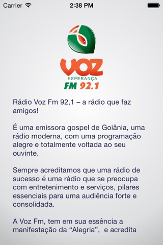 Voz FM 92,1 screenshot 3