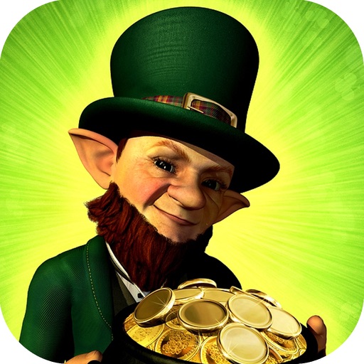 Charm of Lucky Leprechaun - Land of Casino Vegas Green Slots HD iOS App