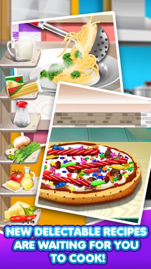 Crazy Dessert Food Maker Salon - School Lunch Making & Cupca(圖3)-速報App