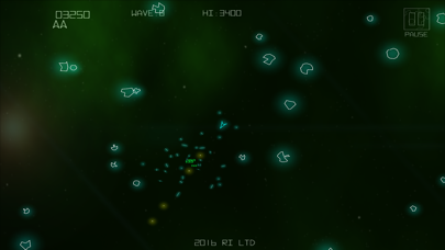 Screenshot from ALSTEROIDS