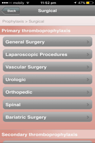 Thrombosis Consult screenshot 3