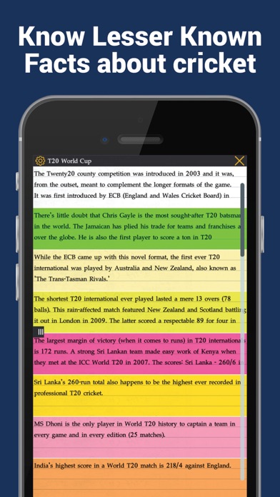 How to cancel & delete Cricket facts from iphone & ipad 2