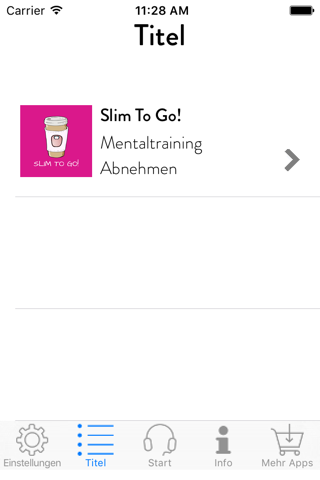Slim To Go! Mentaltraining Abnehmen screenshot 2