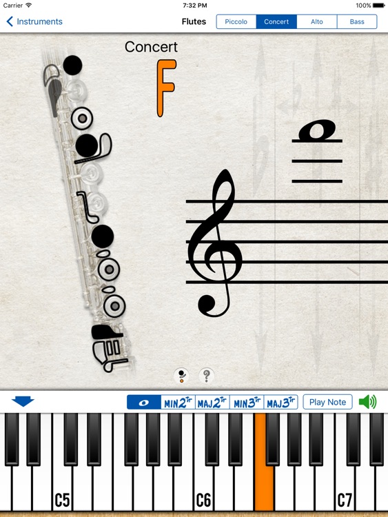Fingering for iPad