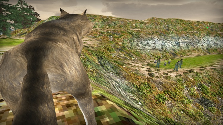 Angry Wolf Attack Simulator 3D - Wild Safari Animals Survival Game