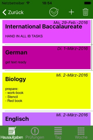 HomeWork & Timetable App screenshot 3