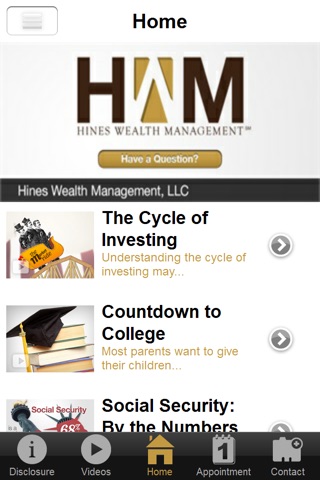 Hines Wealth Management, LLC screenshot 2