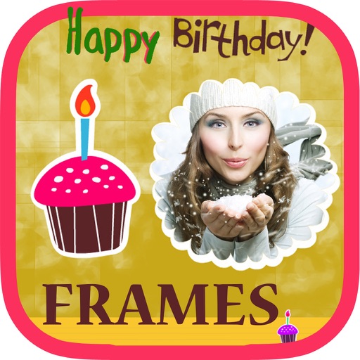 Birthday Frames Photo Editor icon