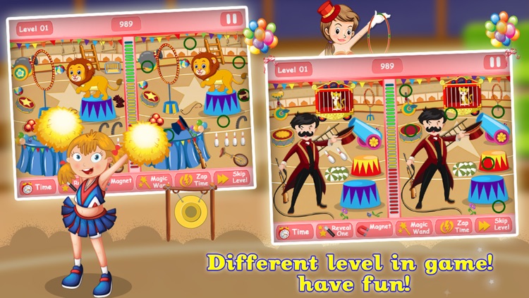Circus Spot The Difference Fun screenshot-4