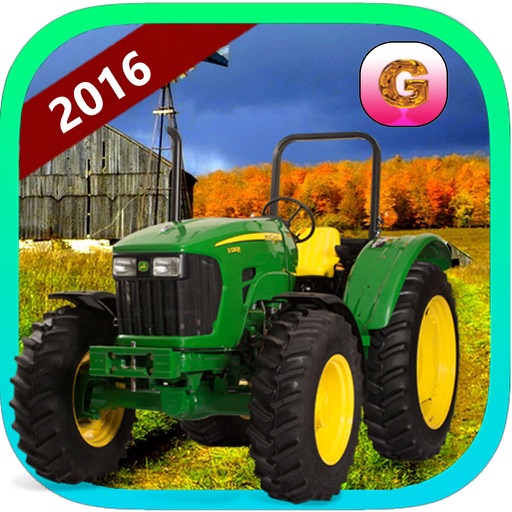 Real Corn Farming Tractor trolley Simulator 3d 2016 – free crazy farmer Harvester cultivator pro driving village sim iOS App