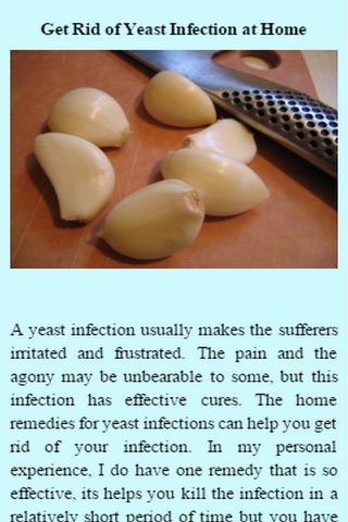 Home Remedies For Yeast Infections screenshot 3