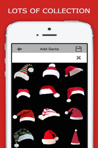 Add Santa to your photo screenshot 2