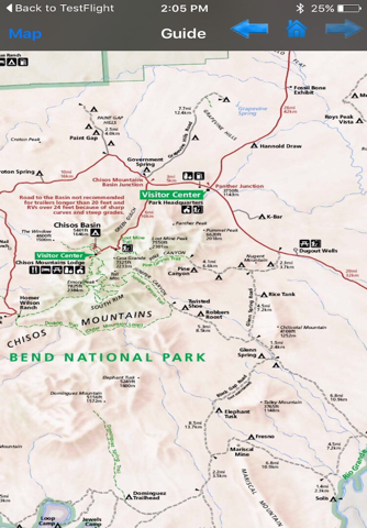Big Bend National Park - GPS Map Navigator screenshot 4