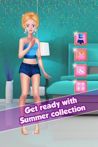 Summer Tattoo Makeover - Make Up, Dress Up and Girls Games screenshot 4