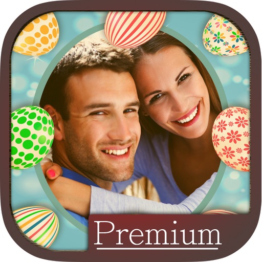 Easter photo editor camera holiday pictures in frames to collage - Premium icon