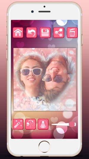 Love profile photo editor - for social networks in Valentine(圖4)-速報App