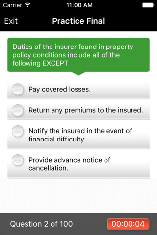 ExamFX Property & Casualty Exam Prep screenshot 4