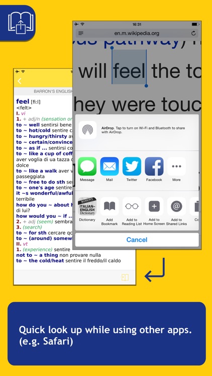 Barron’s Italian-English Bilingual Dictionary screenshot-3