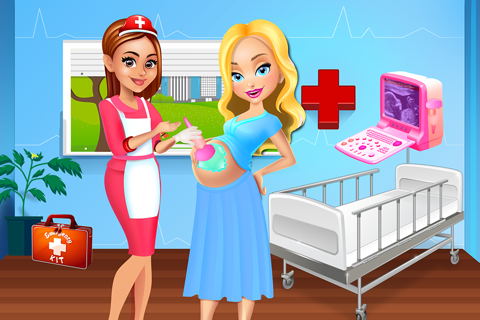 Mommy's Newborn Baby Hospital - Girls Doctor Games screenshot 2