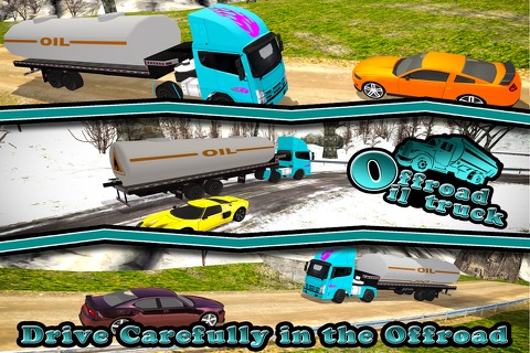 Off Road Oil Truck Transporter 3D screenshot 2