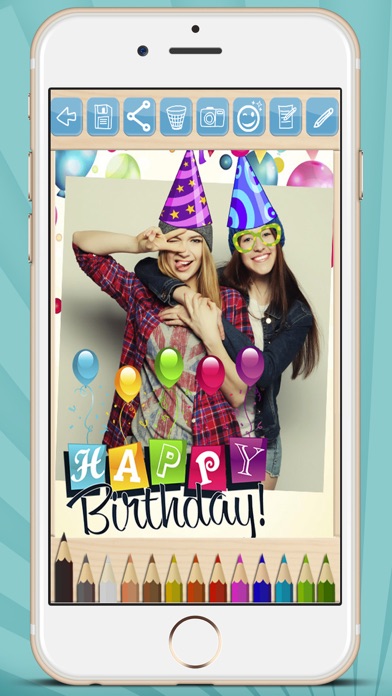 How to cancel & delete Create cards and postcards to wish happy birthday from iphone & ipad 2