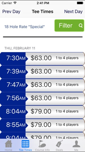 Crow Creek Golf Tee Times(圖2)-速報App