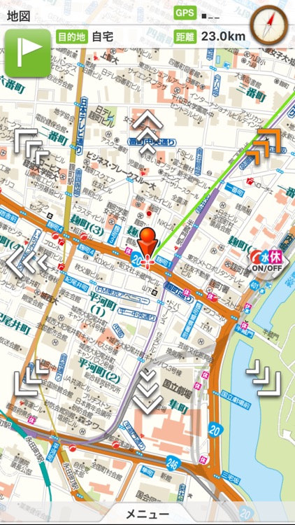 震災時帰宅支援マップ首都圏版 -オフラインでも使える安心アプリ