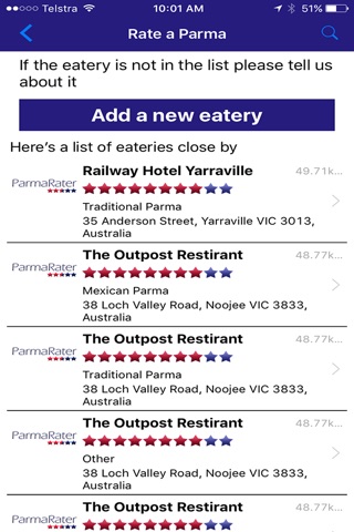 Parma Rater screenshot 3