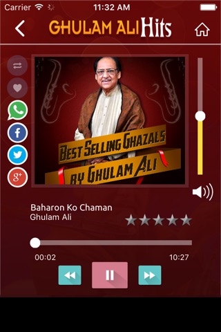 Best of Ghulam Ali screenshot 4