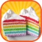 Rainbow Cake Maker - A crazy kitchen christmas cake tower making, baking & decorating game