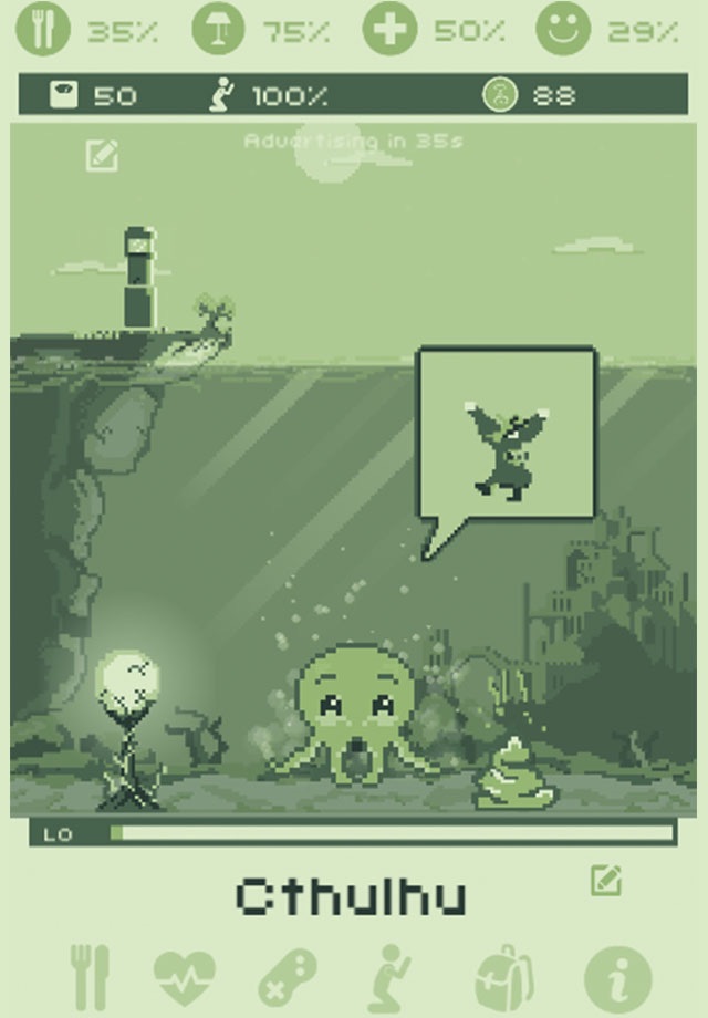 Cthulhu Virtual Pet screenshot 3