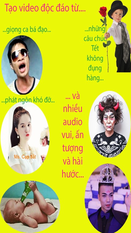 Tạo video chúc mừng năm mới hay , hóm hỉnh , hài hước , ấn tượng