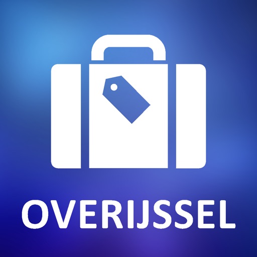 Overijssel, Netherlands Detailed Offline Map