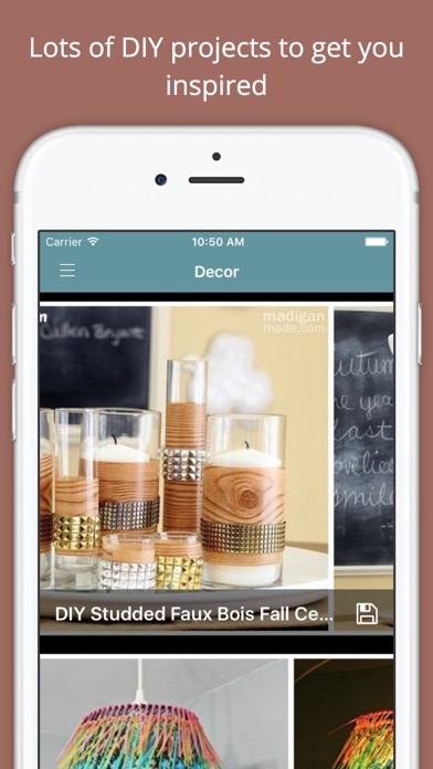 How to cancel & delete DIY Decor Project Ideas from iphone & ipad 1