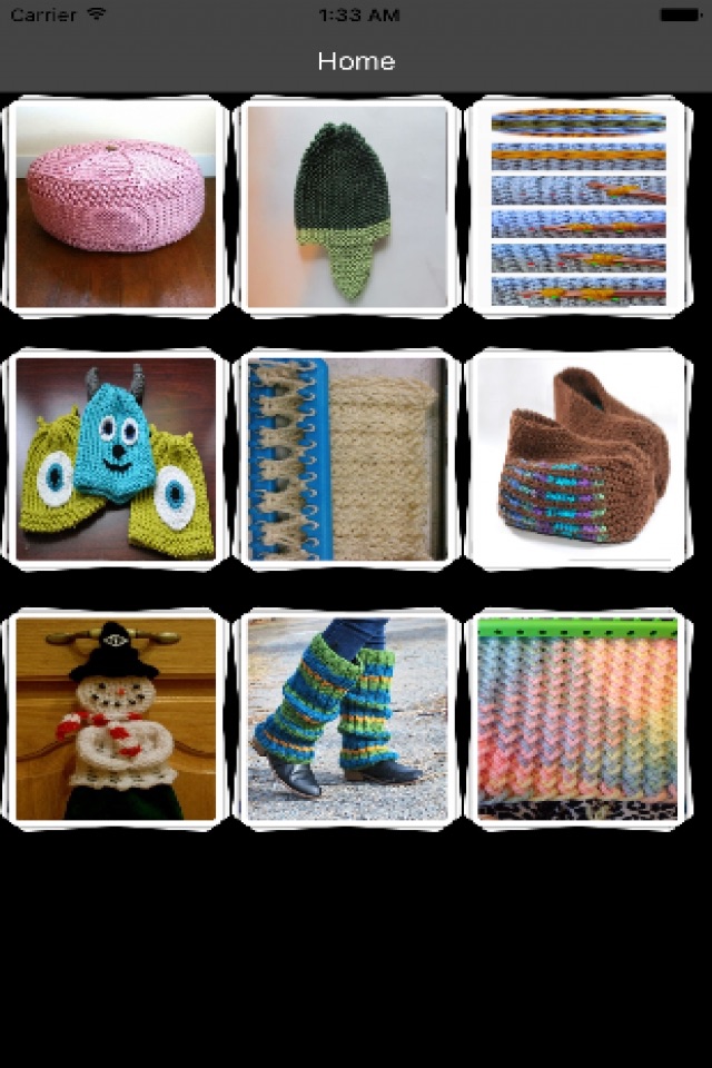 Loom Knitting Patterns screenshot 2