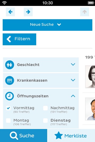 netdoktor Arztverzeichnis screenshot 3