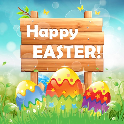 Easter Photo Sticker.s Editor - Bunny, Egg & Warm Greeting for Holiday Picture Card iOS App
