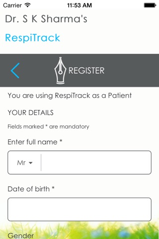 RespiTrack screenshot 2