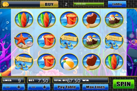 Shark at Mermaid Beach Slots Free - Wild Casino Slot Machines and Lucky Spins screenshot 4
