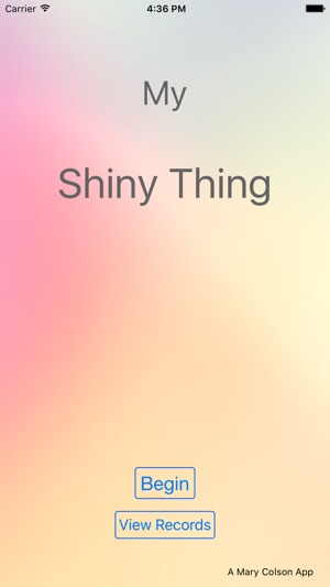 My Shiny Thing(圖1)-速報App