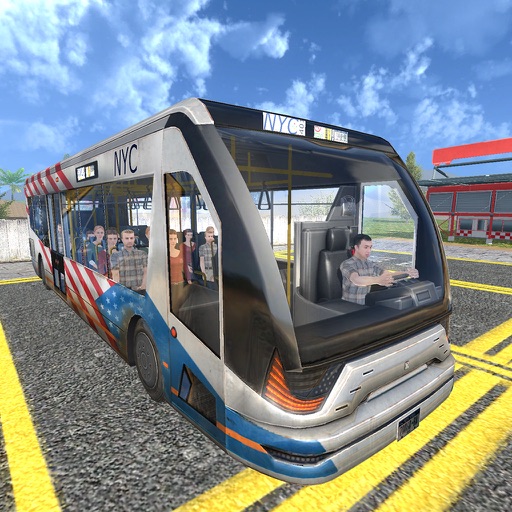 Modern Bus Drive-r Sim-ulator iOS App