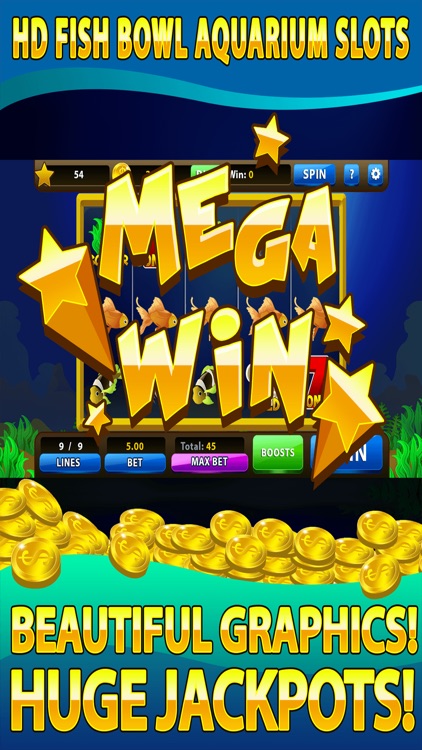Big Fish Bowl Slots - HD Aquarium Lucky Casino Slot Machine Game