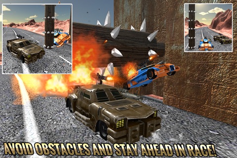 Furious Death Race 3D – Cars Combat Kills Rally Racing screenshot 2