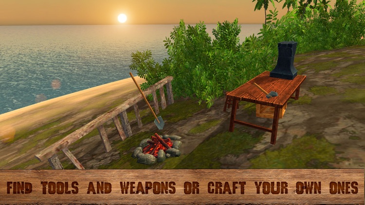 Pirate Island Survival Simulator 3D Full screenshot-3