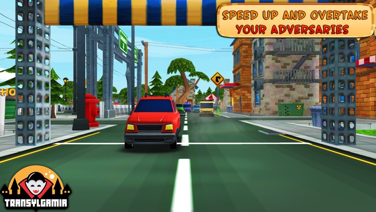 Cartoon Race 3D Car Driver